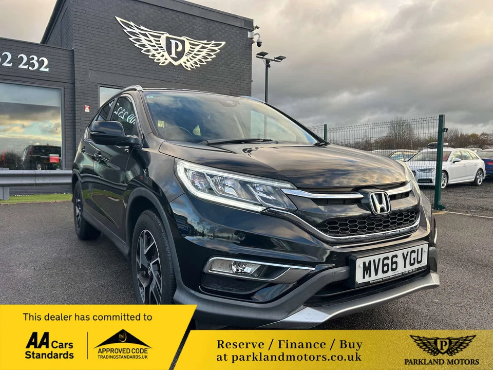 2016 Honda CR-V 1.6 CR-V SE+ Navi i-DTec 4x2 5dr SUV Diesel Manual - Image 1 of 4