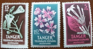 Briefmarken 1957 Tanger Telegrafo Espanol Postfrisch - Bild 1 von 1