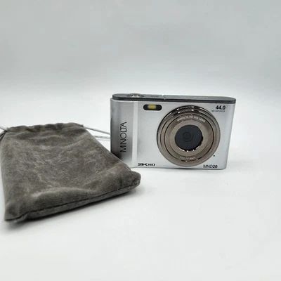 Cámara digital Minolta MND20 44 MP/2,7K Ultra HD (plateada) solo cámara  Foto 1 de 4