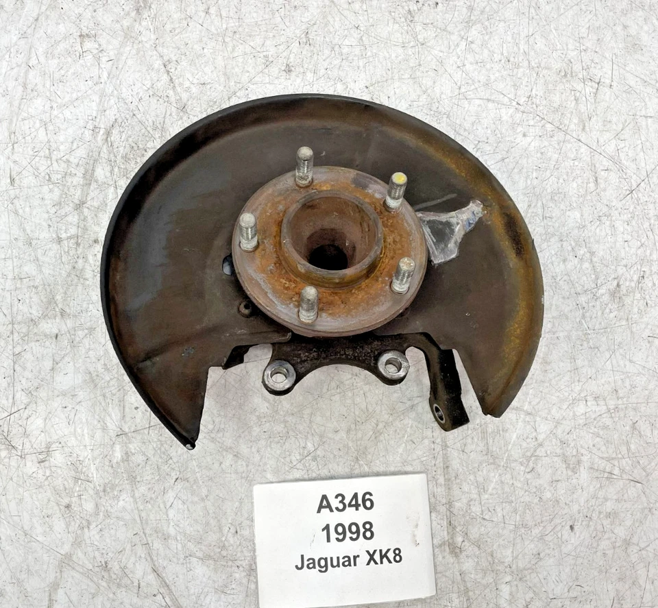 ✅ 97-06 OEM Jaguar XK8 XKR Delantero Derecho Pasajero Suspensión Lado Husillo Nudillo Foto 1 de 4