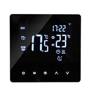 WOTAO Wi-Fi Termostato Inteligente Controlador de Temperatura para Calefacción Eléctrica LCD - Imagen 1 de 6