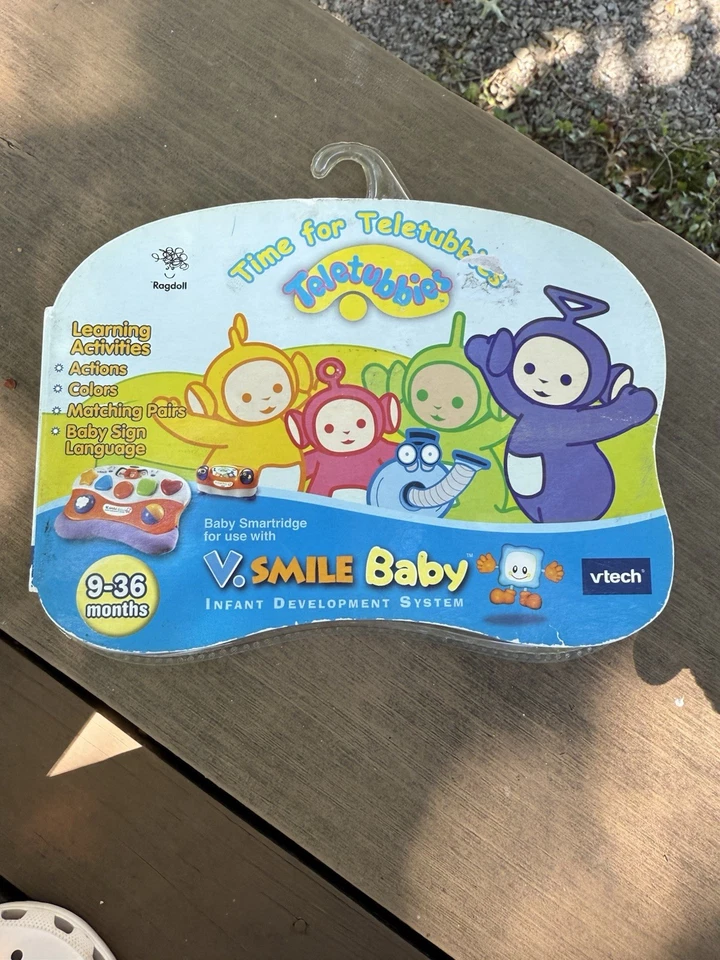 TELETUBBIES Vsmile Game Cartridge- NEW Factory Sealed  (Aliens in Pajamas) 2007 - Image 1 of 4
