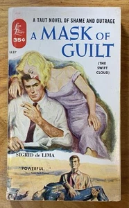 A Mask Of Guilt by Sigrid de Lima - VG+ vintage 1955 Lion Library pb, GGA - Picture 1 of 6