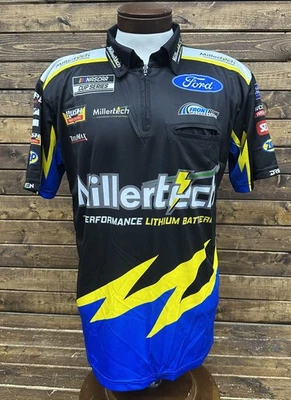 NASCAR #4 Noah Gragson 2025 Millertech FRM Nuevo Equipo Emitido Crew Camisa Grande Foto 1 de 4