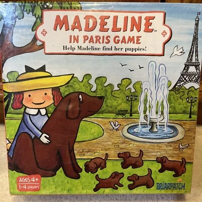 New Sealed Briarpatch Madeline in Paris Board Game - Ages 4+ Find Her Puppies  - Image 1 of 2