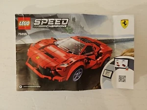 ⭐️ Lego 76895 Ferrari Speed Champions - Instructions Manual Guide ONLY ⭐️ - Picture 1 of 2