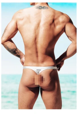 Desmiit мужчин бикини твердого купальный костюм сексуальный заниженной пляж загорания стринги сундуки - Изображение 1 из 4