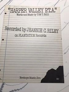 Harper Valley P.T.A.- Tom T. Hall (Musikwörter) Noten - Bild 1 von 3