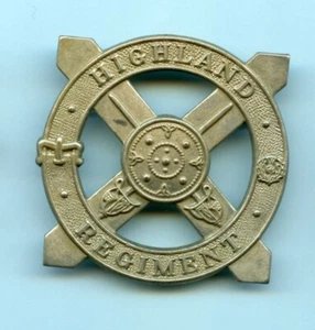 The Highland Regiment Cap badge - Picture 1 of 2