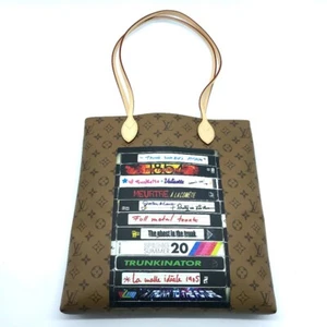 UNUSED LOUIS VUITTON Monogram Reverse Video Print Carry it Tote Bag M45198 - Picture 1 of 12