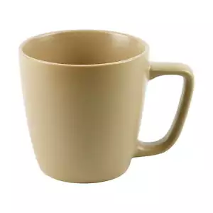 14-Oz Solid-Colored Stoneware Mug, Brown - Picture 1 of 7