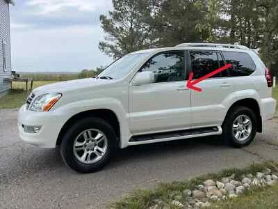 Manija de puerta exterior del lado del conductor delantero con marco OEM 2003-2007 LEXUS GX470 Foto 1 de 4