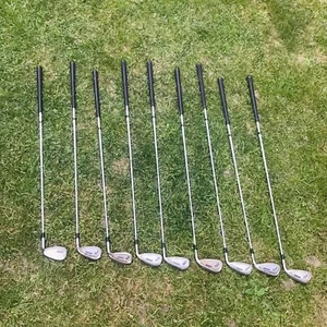 Adams GT3 9 Golf Club Iron Set Mens RH 3-9 SW PW True Temper Steel Mid Flex - Picture 1 of 8