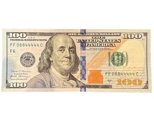 2017 Series Repeater C-Note PF 088444440 C $100 Franklin - Picture 1 of 3