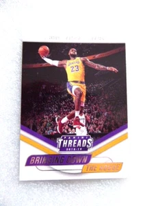 2018-19 PANINI-FÄDEN - LeBRON JAMES # 2 - LAKERS - DAS HAUS RUNTERBRINGEN - Bild 1 von 2