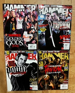 Lot of 4 Metal Hammer Magazines : Metallika, Iron Maiden,Mastodon - Picture 1 of 12