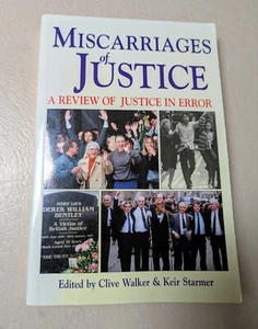 Miscarriages of Justice: A Review of Justice in Error Clive Walker Keir Starmer - Picture 1 of 8