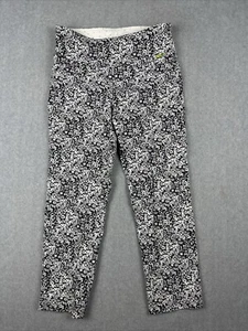 Pantalones Swing Control Mujer 10 Negro Blanco Golf Elastizados Floral Rendimiento Tobillo - Imagen 1 de 9