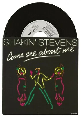 SHAKIN' STEVENS COME SEE ABOUT ME SINGLE FROM NETHERLANDS,MINT CONDITION - Image 1 of 2