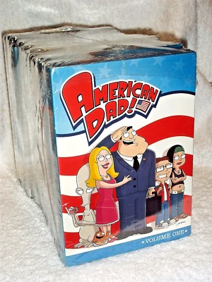 American Dad Season 1- 14 (DVD, 2023, 43-Disc) animated funny TV Seth MacFarlane - Image 1 of 4