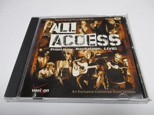 ALL ACCESS Front Row Backstage Live CD 8 Tracks Sting/Moby/G.Clinton NEW - Picture 1 of 3