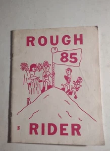 1985 The Roosevelt School Rough Rider Yearbook with Signatures Kingsburg, CA. - Picture 1 of 11