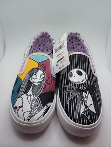 Nuove scarpe Disney Nightmare Before Christmas Ground Up Jack e Sally taglia 10 e 11 - Foto 1 di 7