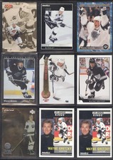 9X WAYNE GRETZKY 1991-92 TO 1998-99 MIX BRAND LOS ANGELES KINGS NHL HOCKEY*
