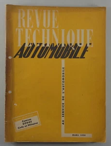Manual de Reparación Revue Technique Camions Dodge 03/1950 - Imagen 1 de 2