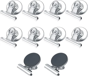 10 Magnetclips für Kühlschrank, Magnetische Klammern, Star Design - Bild 1 von 7