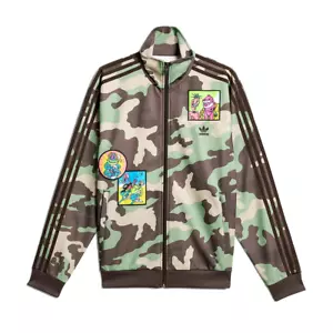 Adidas Originals Jeremy Scott Giacca da Pista Uomo Full Zip Mimetica Taglia S Small H53369 - Foto 1 di 24