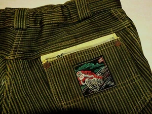 Jean Ancien Côtelé MOTO Péjébé Vintage Pantalon Années 50 / 60 ? - Picture 1 of 4