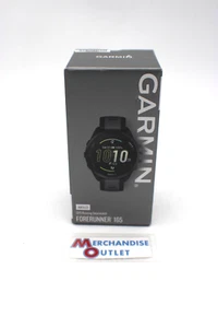 Garmin Forerunner 165 Running Smartwatch AMOLED Display Training Black / Slate - Picture 1 of 4