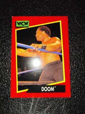 1991 Impel WCW - Faarooq, Butch Reed, Doom #141 (RC) - Image 1 of 2