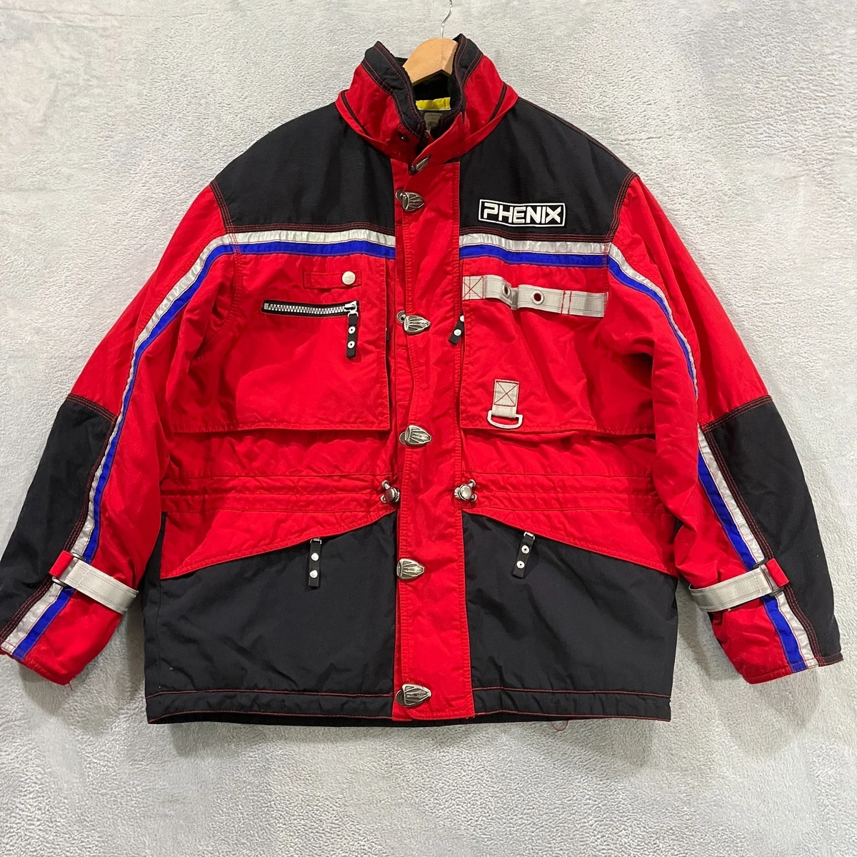 549 PHENIX SPORTS Ski Jacket Red/Blue XL phenix mens ski jacket