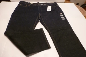 Herren Levi 541 48 x 28 sportlich schmal zulaufend Stretch dunkelblau sitzen an der Taille Jeans neu mit Etikett - Bild 1 von 2