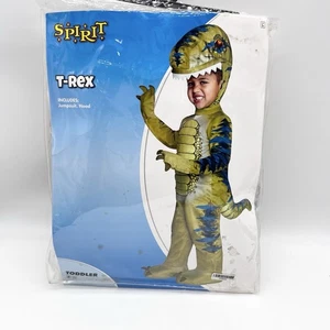 Spirit Halloween T-Rex Toddler 2 pcs Halloween Costume Size 2T - Picture 1 of 4