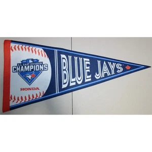 MLB Béisbol Toronto Azulejos 2015 AL División Este Campeones Banderín Bandera - Imagen 1 de 2