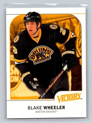 2009-10 Upper Deck Victory #15 Blake Wheeler Boston Bruins - Image 1 of 2