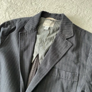 Vintage Old Navy Mens Unstructured Cotton Blazer Jacket, Medium w/Elbow Stitch - Picture 1 of 14
