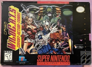 Jim Lee’s Wildcats Wild C.A.T.S (Super Nintendo 1995) SNES CIB W/ Poster - Picture 1 of 3