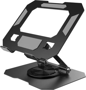 Tablet Stand, 360° Adjustable iPad Stand Holder Foldable Fits iPad Stand for Des - Afbeelding 1 van 6