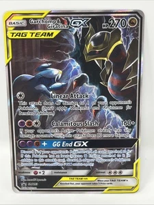 Pokemon TCG Garchomp & Giratina GX SM193 Tag Team Alternate Full Art Promo - Picture 1 of 15