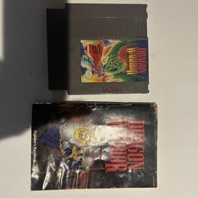 Dragon Warrior (Nintendo NES, 1989) works great with manual tested