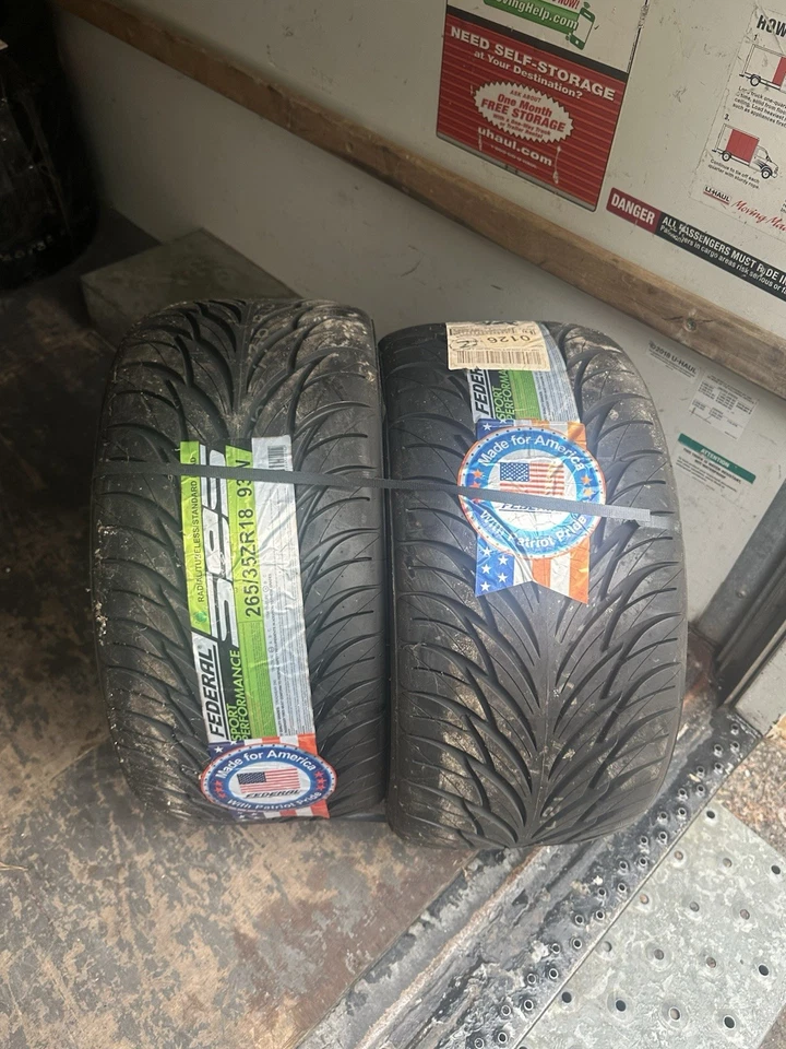NEUMÁTICOS FEDERALES 595 SUPER STEEL NUEVOS 265/35/18 R18 93W Foto 1 de 4