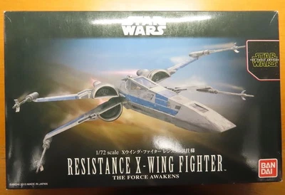 BANDAI 1/72 STAR WARS RESISTANCE  X-WING FIGHTER `THE FORCE AWAKENS' (0202289)B - Image 1 of 4