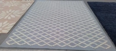 LIGHT BLUE / IVORY 9'-0" x 12'-0" Flaw in Rug Reduced Price 1172774791 CAM137A-9 - Image 1 of 4