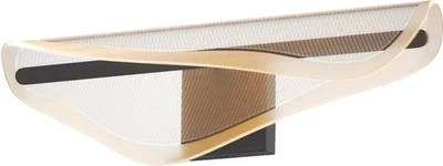 Aplique de pared ET2 E24712-144 Manta 7" de alto - negro Foto 1 de 2