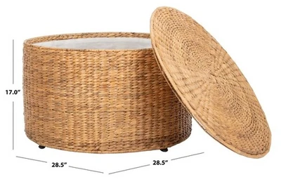 Safavieh JESSE STORAGE TABLE, Reduced Price 2172764115 SEA7034A - Image 1 of 4