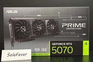 New & Sealed ASUS Prime GeForce RTX 5070 12GB GDDR7 Graphics Card GPU - Picture 1 of 5